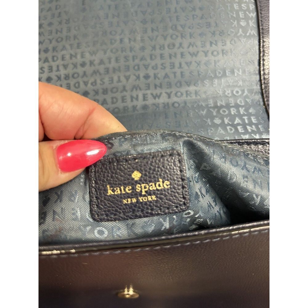 Kate Spade‎ Blue Patterson Drive Kailey Shoulder Bag READ - Picture 7 of 11